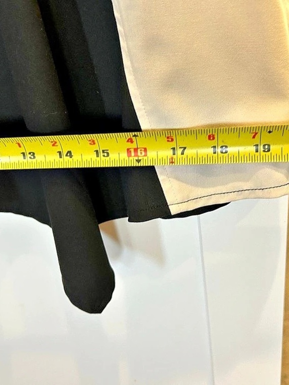 The Limited Color Block Asymmetrical Skirt Size 2 Like New - Picture 6 of 8